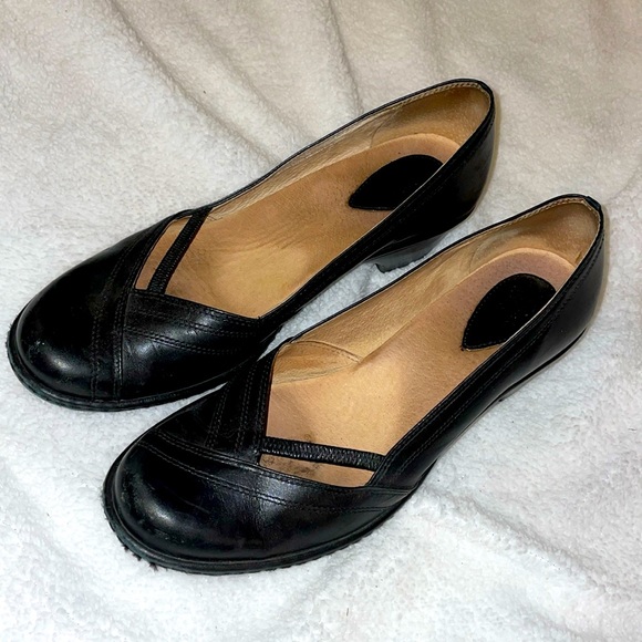 Women's Clarks Un.Loop, Adult, Size: 5 N, Black Leather